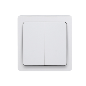 Double va-et-vient BLOK saillie blanc